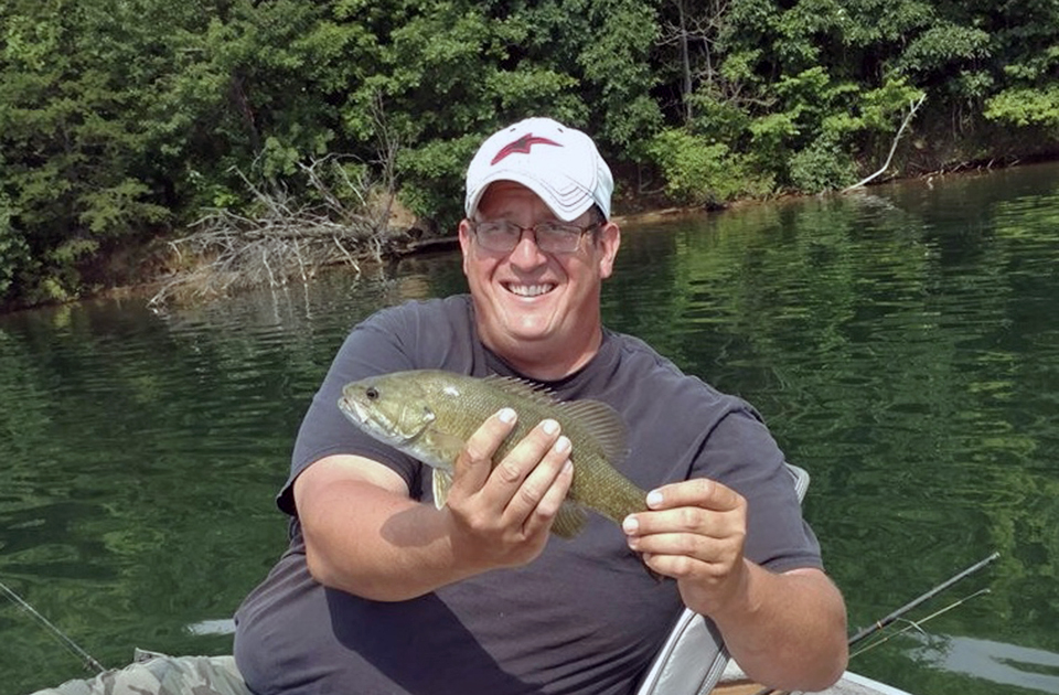 Charles fishing
