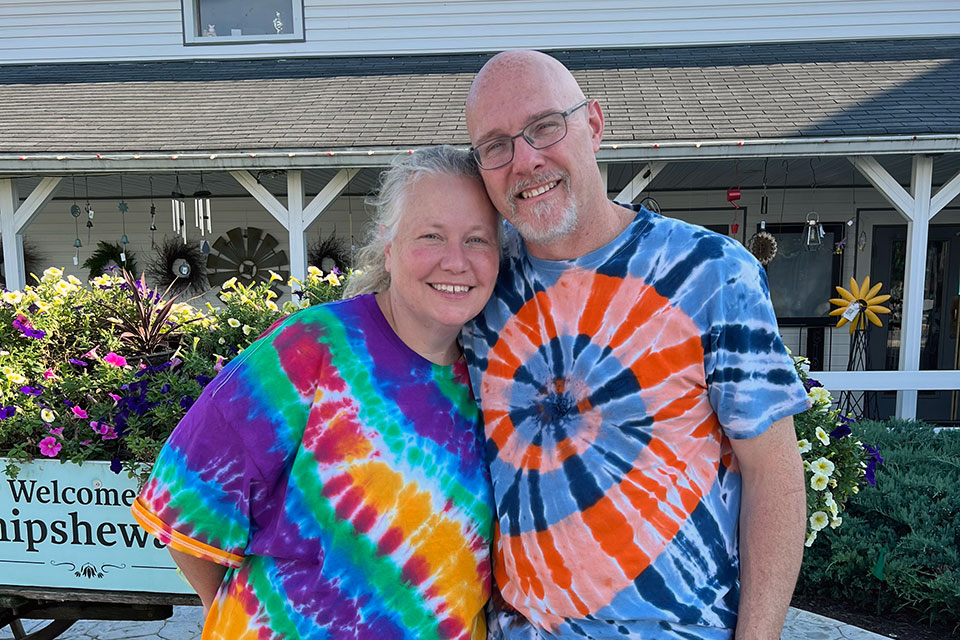 Keith and Jennifer