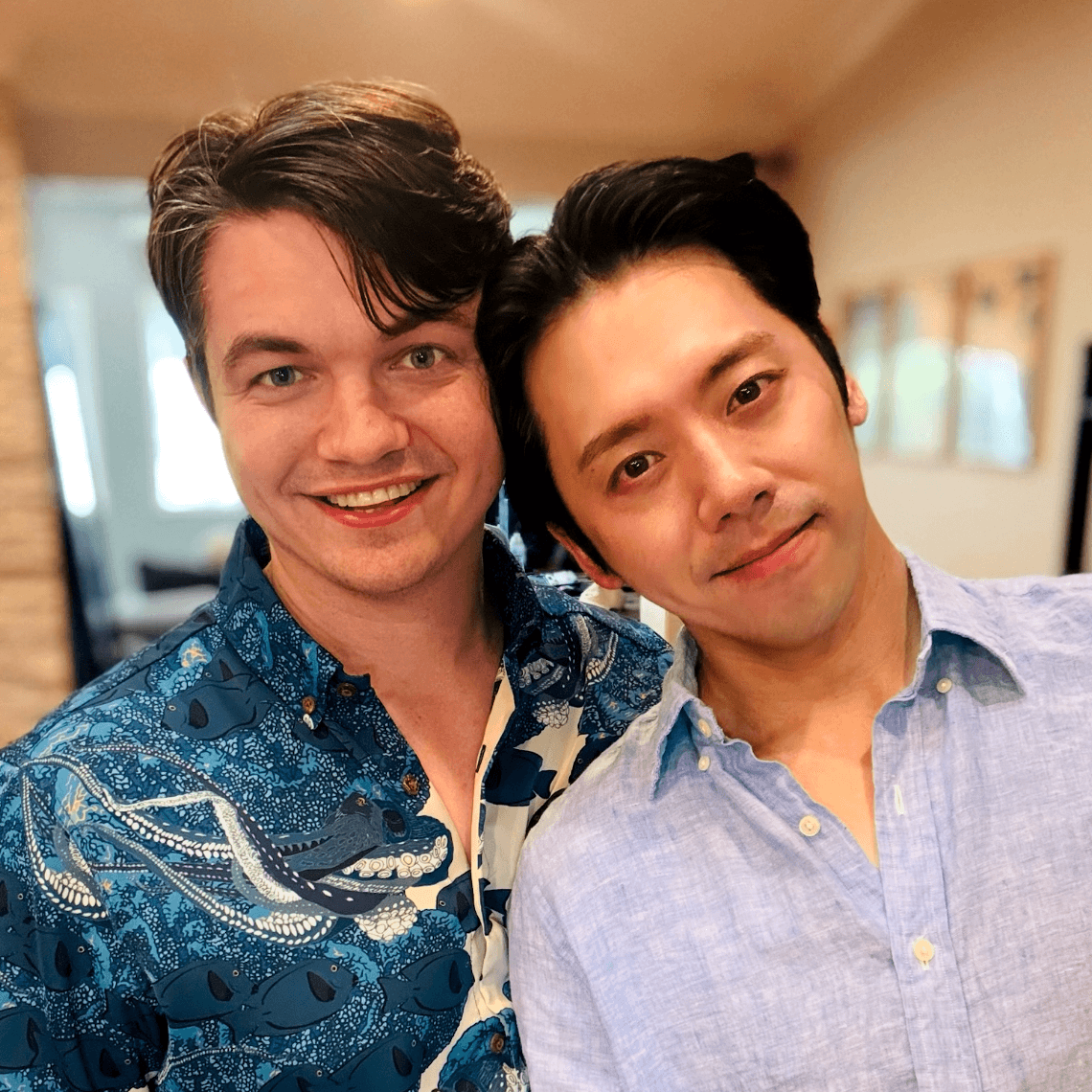 Chris and Jun